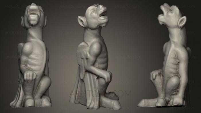 Animal figurines (STKJ_0295) 3D model for CNC machine